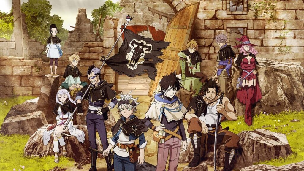 Le manga et anime Black Clover