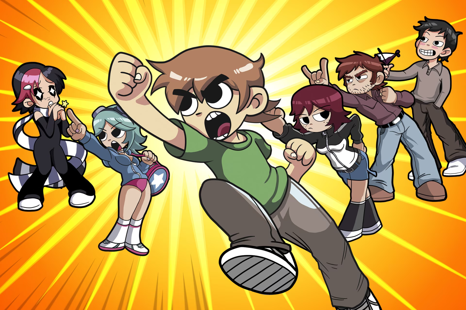 Découvrez la nouvelle série animée Scott Pilgrim sur Netflix. Plongez dans un univers unique et revivez l'aventure captivante de Scott Pilgrim.