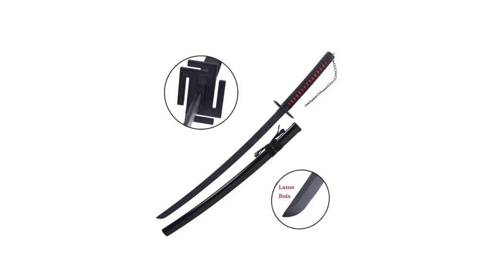 Le katana en bois Demon Slayer